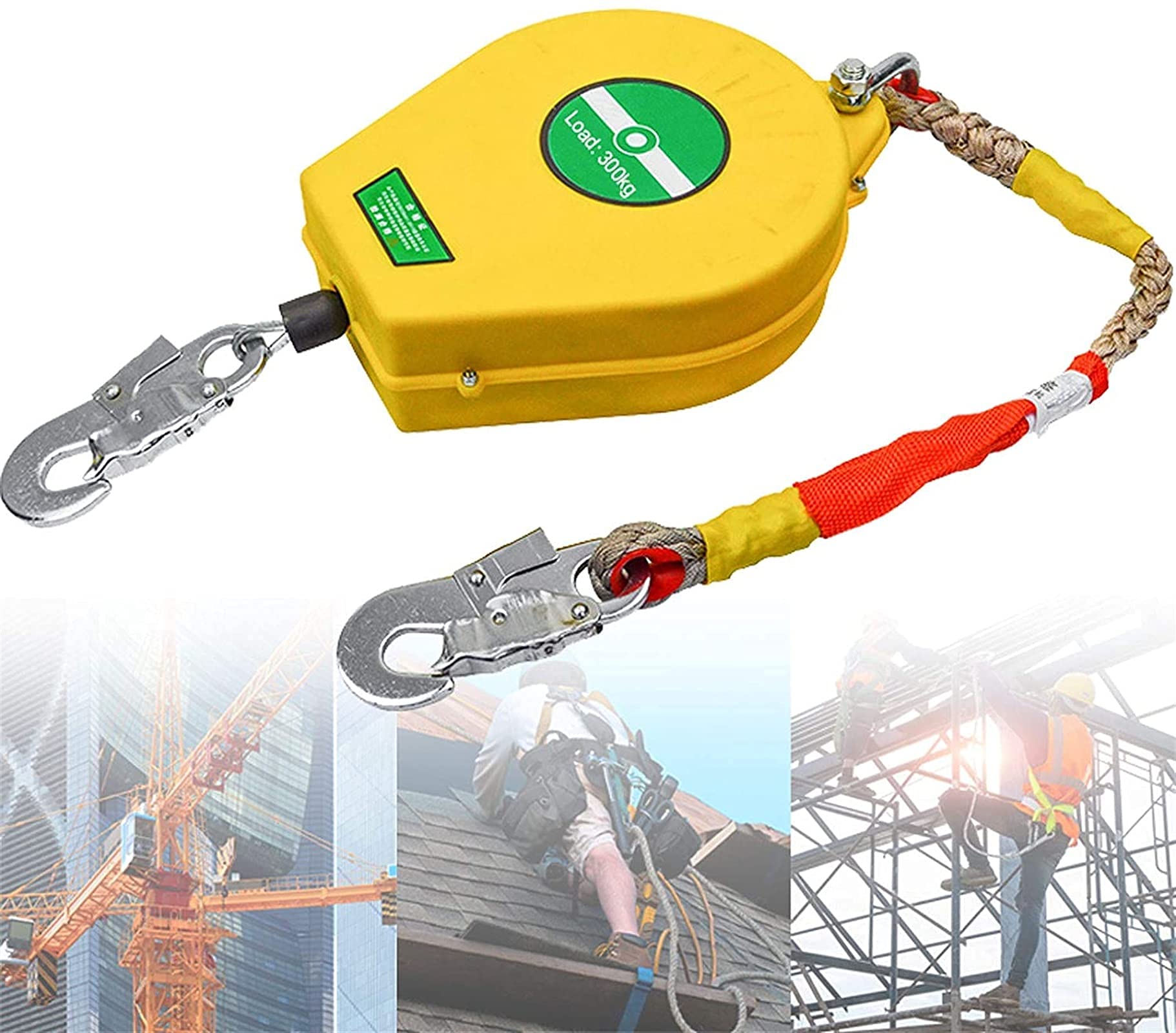 Buy Cable Self Retracting Lifeline Load 300kg, Retractable Tool Lanyard