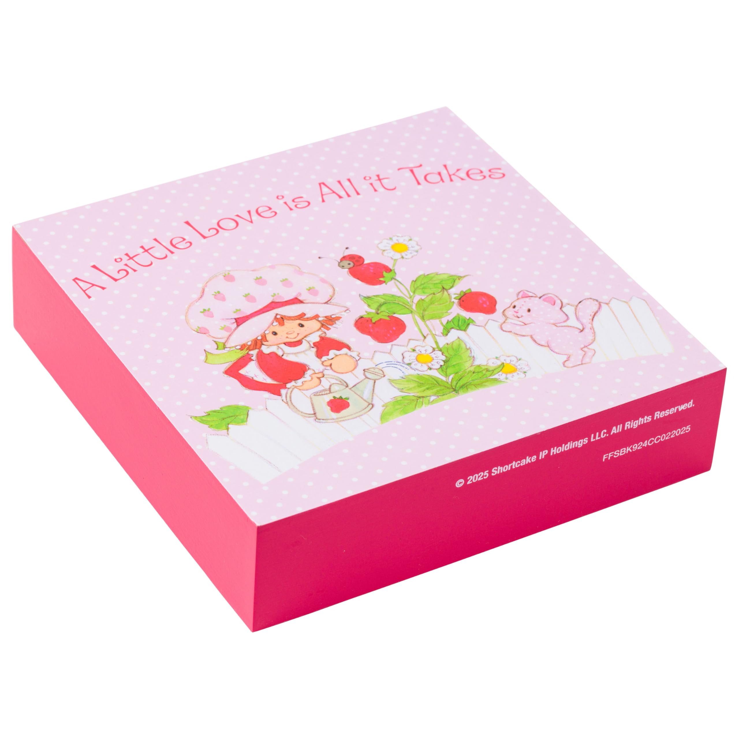 Amazon.com: Silver Buffalo Strawberry Shortcake, Box Wall Sign | A