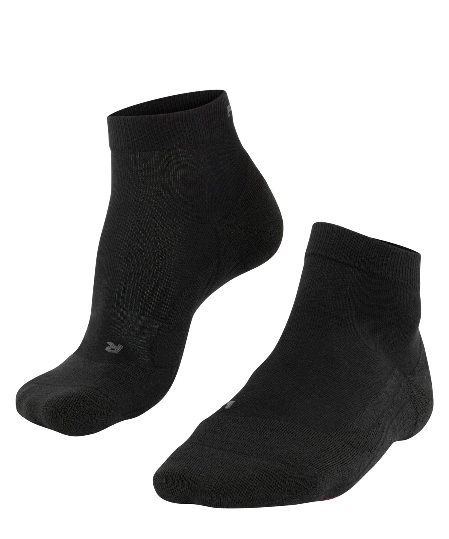FALKE Women's GO2 Short W Sso Cotton Anti-Blister 1 Pair Golf Socks, Black 3000, 2.5-3.5