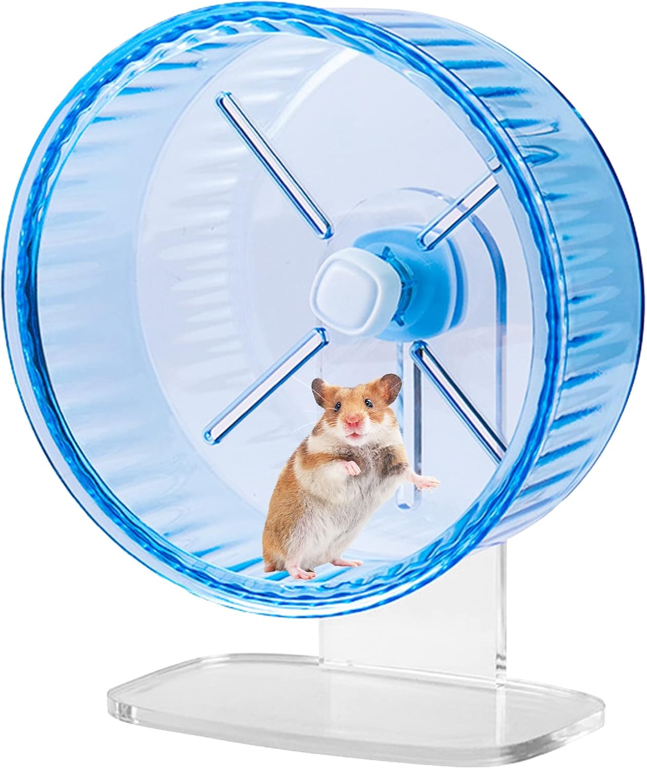 Hamster Wheel Silent, 18CM SuperSilent Hamster Running Wheel with