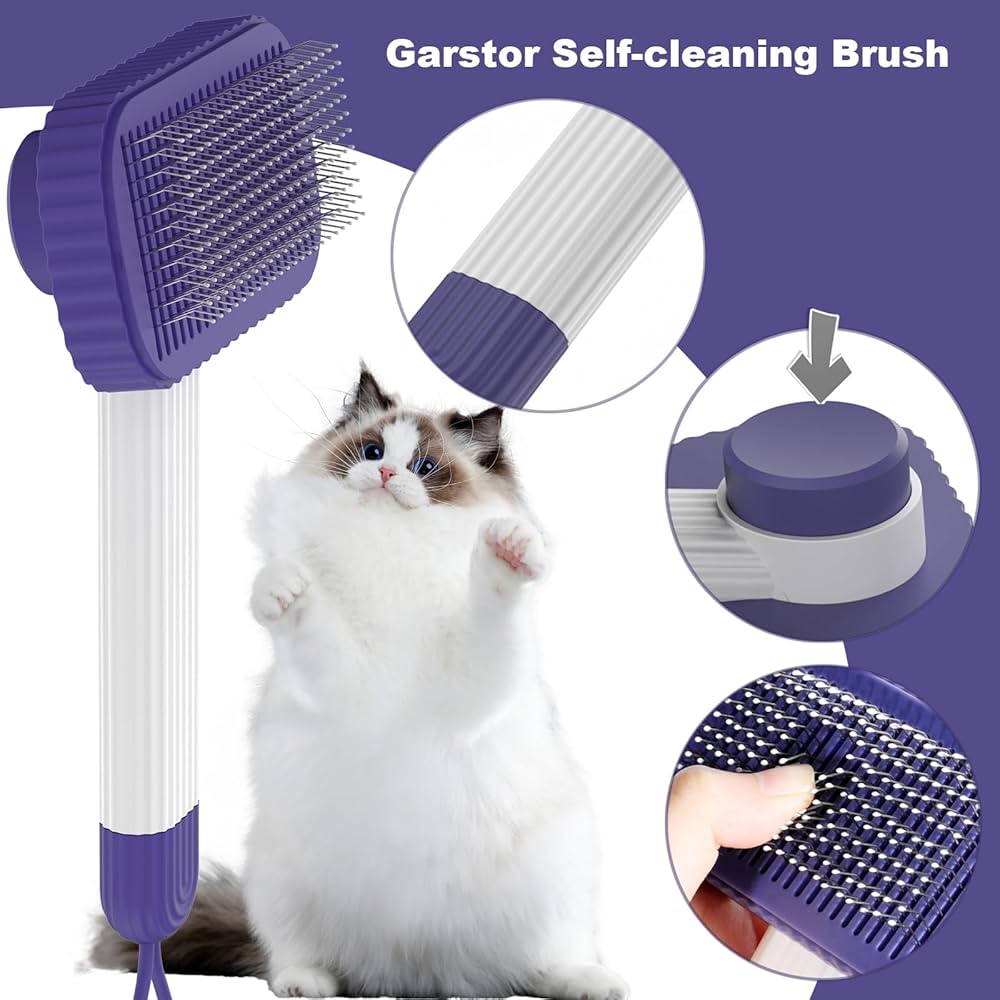 【BOK PLACE】Medium Bl Catbrush Washing Vintage Wide DenimPt Amazon.com : Garstor Cat brush, Cat Brush for Long or Short