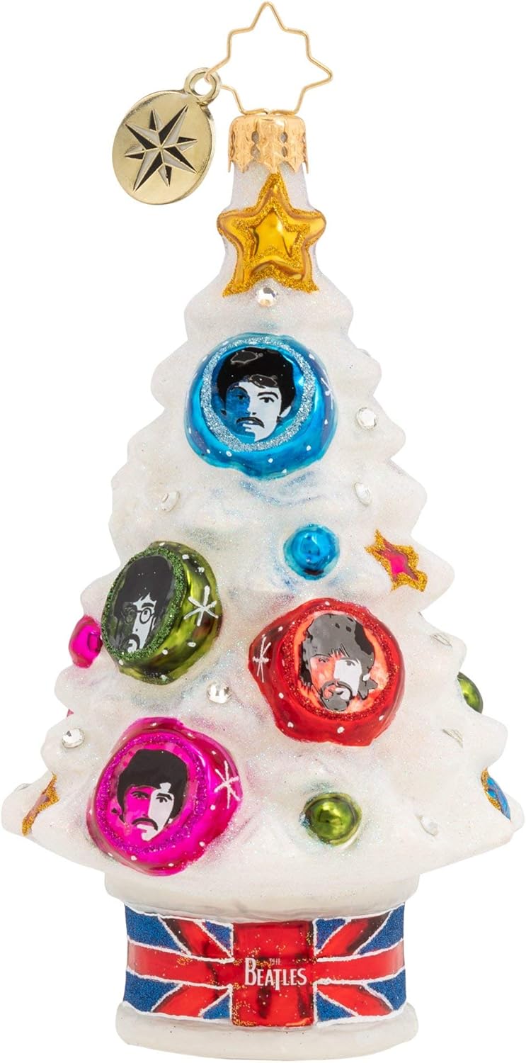 🔥 Crazy Deals Christopher Radko Hand-Crafted European Glass Christmas Ornament, SGT Pep Lonely HC Tree