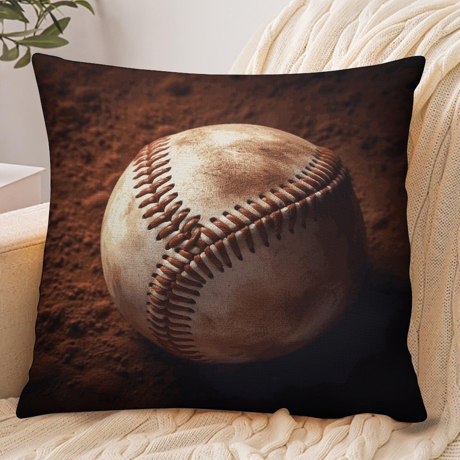 Fekiloot Style Baseball Pillowcase Pillow Sham Pillow Case