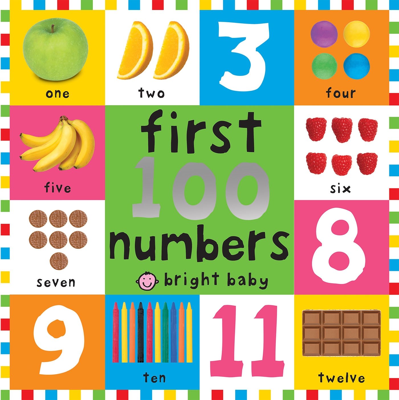 First 100 Board Books First 100 Numbers Priddy, Roger