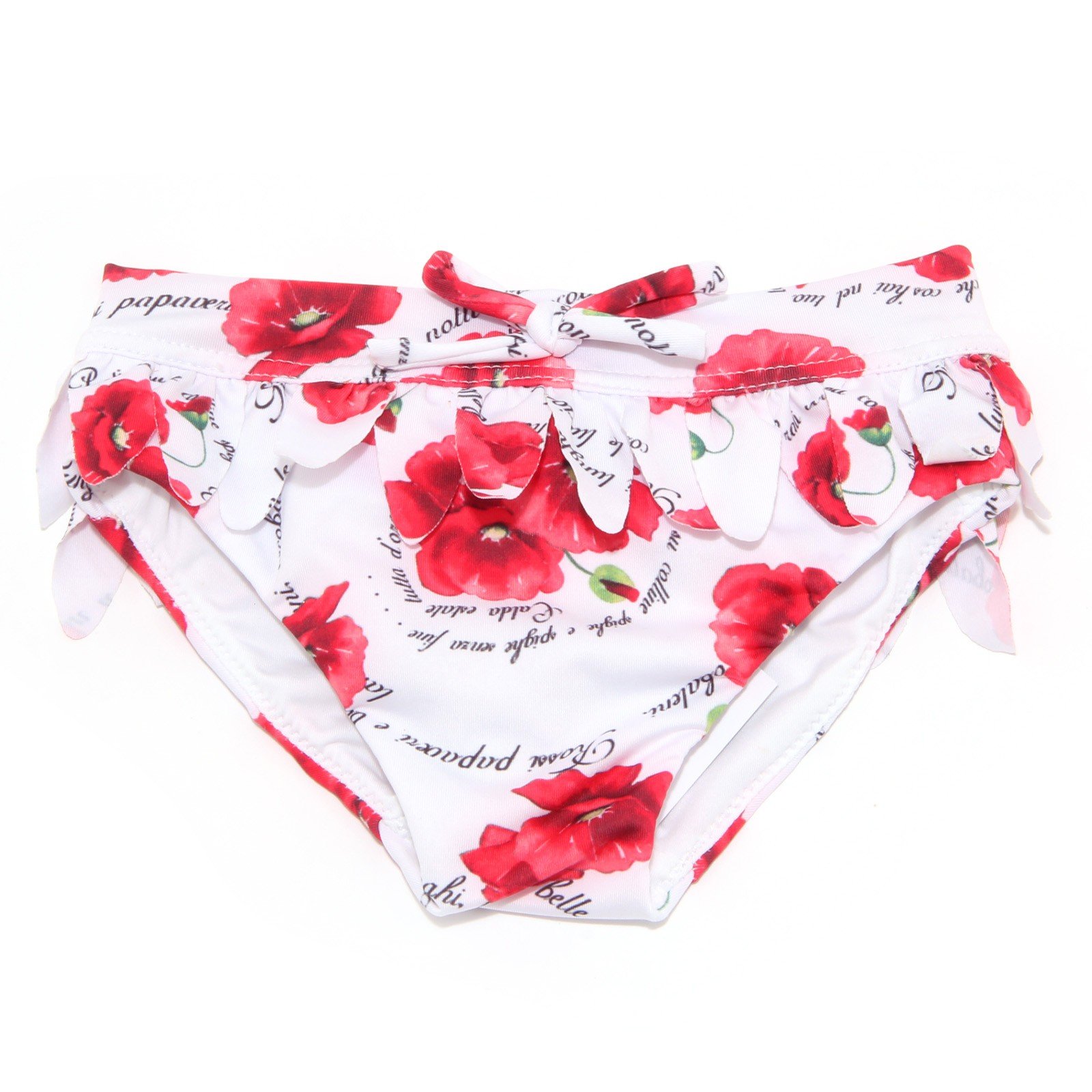 MONNALISA 3997S Slip Mare Stampa Fiori Bimba Costume Swimwear Brief Kid