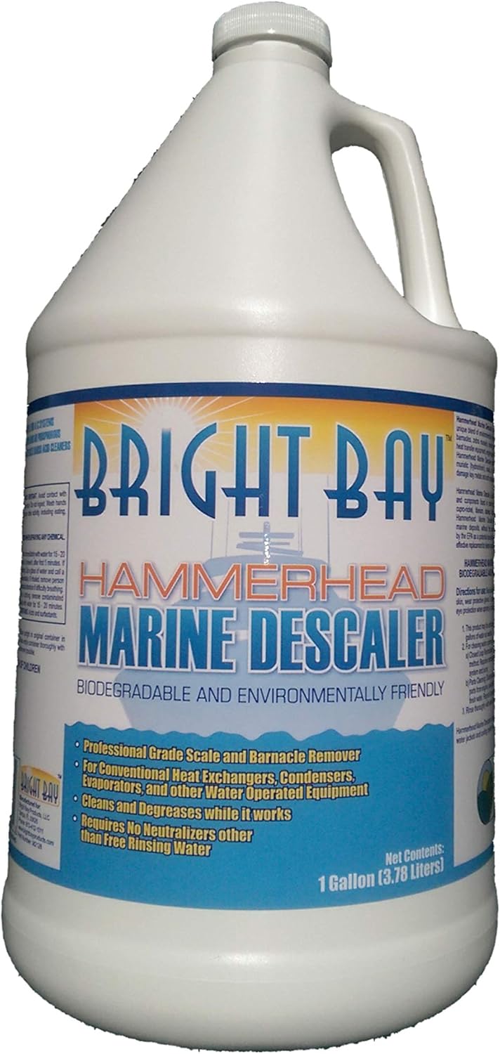 HAMMERHEAD M2128, Marine Descaler, Gallon Bottle 1/Case