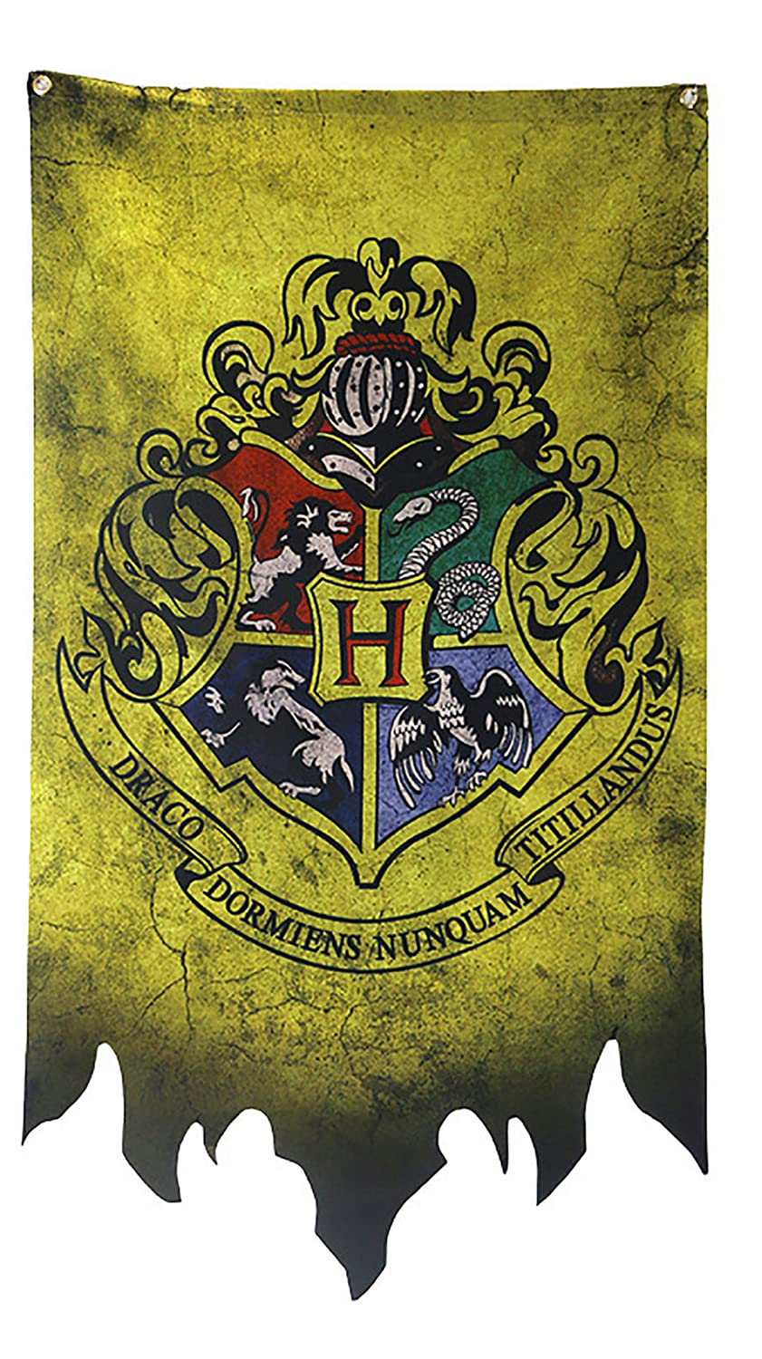 Bannière Harry Potter Poudlard 125x35cm – Décoration Murale Pour Fans De La Saga Magique