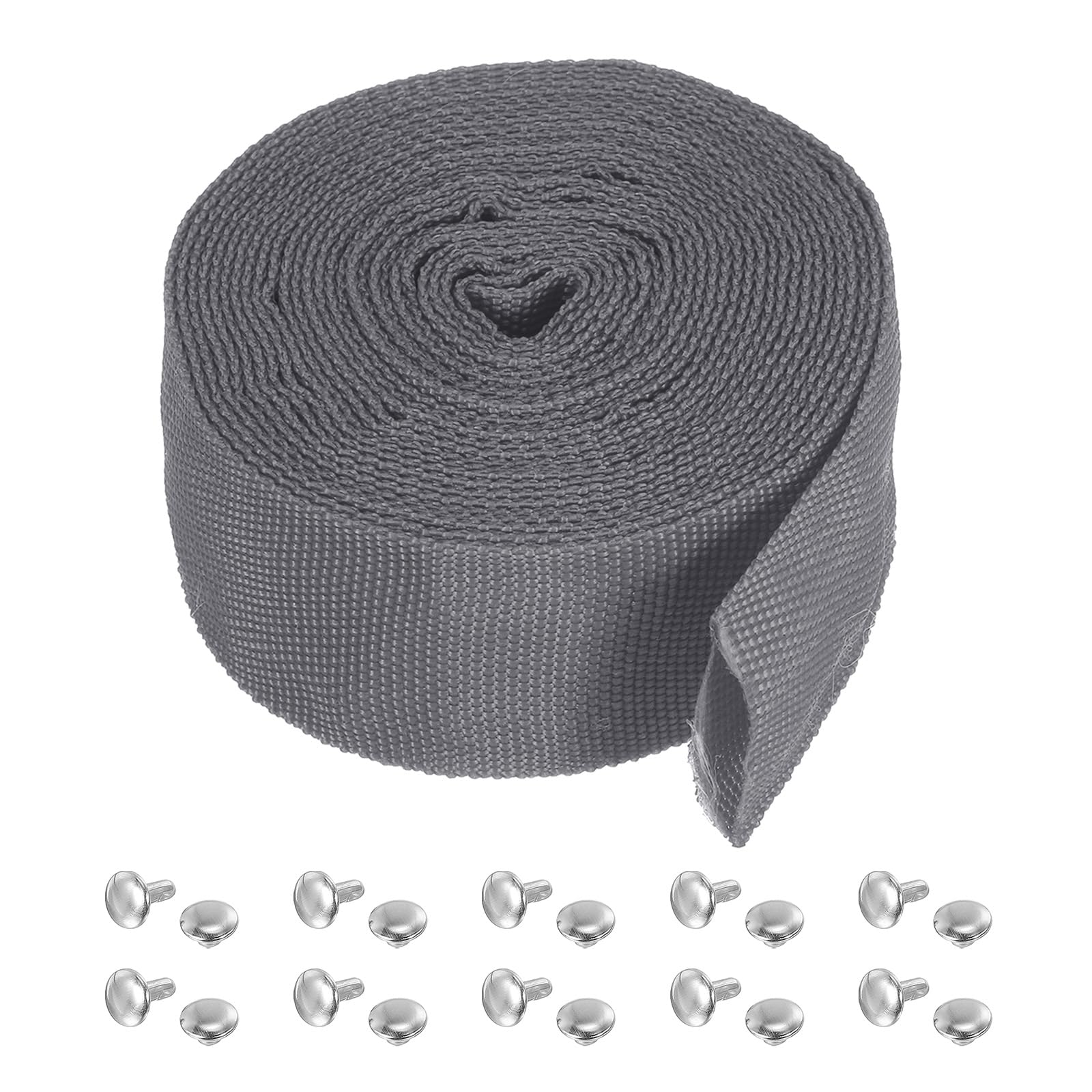 PATIKIL 1.8" 16FT Protective Hose Sleeve with Snap Fastener