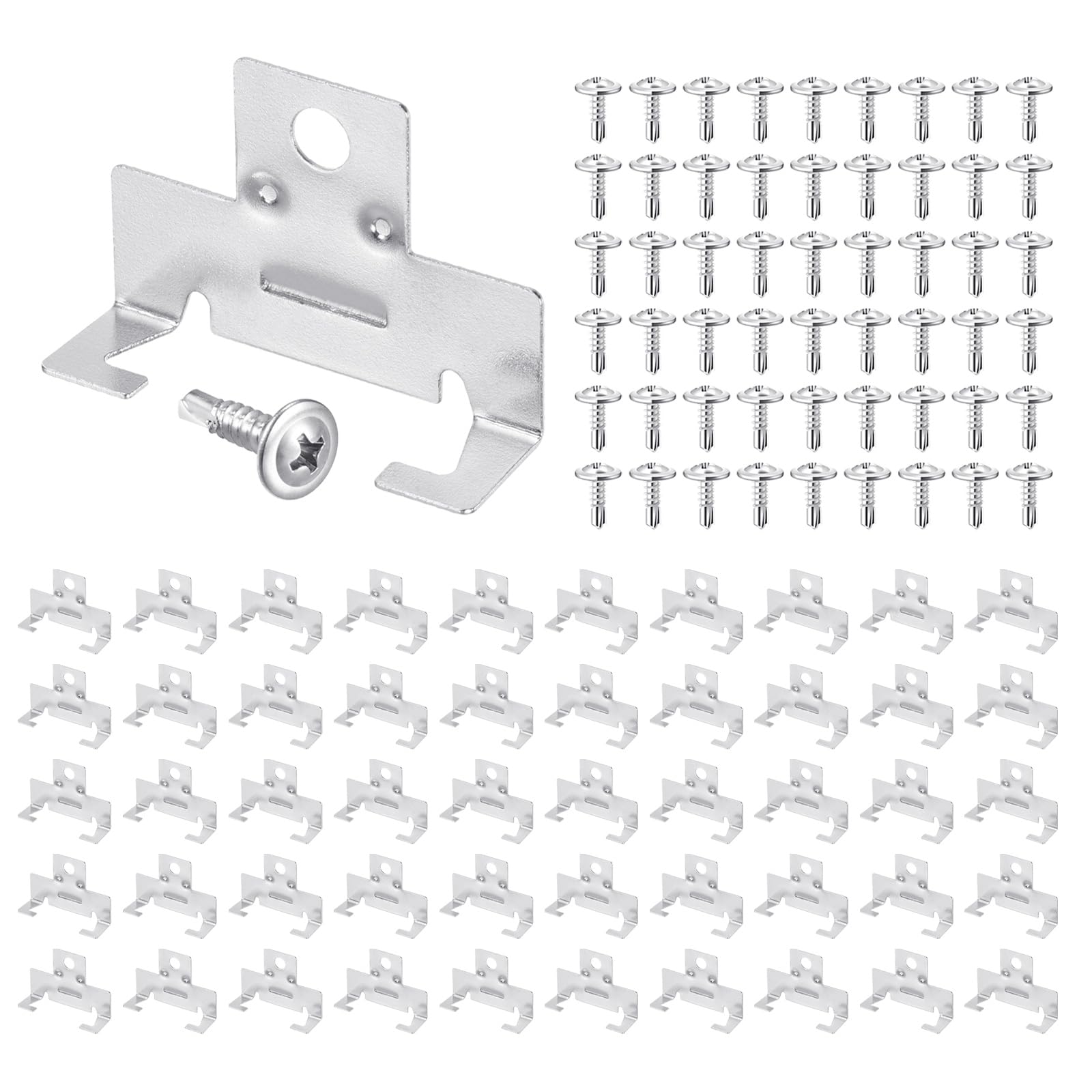 PATIKIL 96 Pcs Recessed Light Clips Downlight Housing C Clips