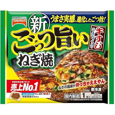 [冷凍]テーブルマーク ごっつ旨いねぎ焼 225g×4袋