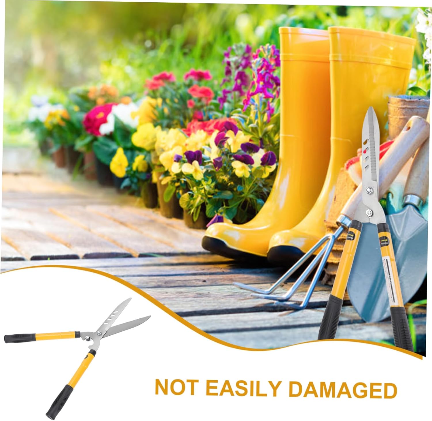 Portable Branch Shear Pruning Scissor Gardening Cutting Tool for Tree Limb and Plant Pruning