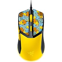 Razer Cobra Pokemon Edition - Wired Lightweight Gaming Mouse - 8500 dpi Sensor - 58g - 3th Gen Optical Mouse Switches - Chroma Lighting - Speedflex | Pokemon Kanto
