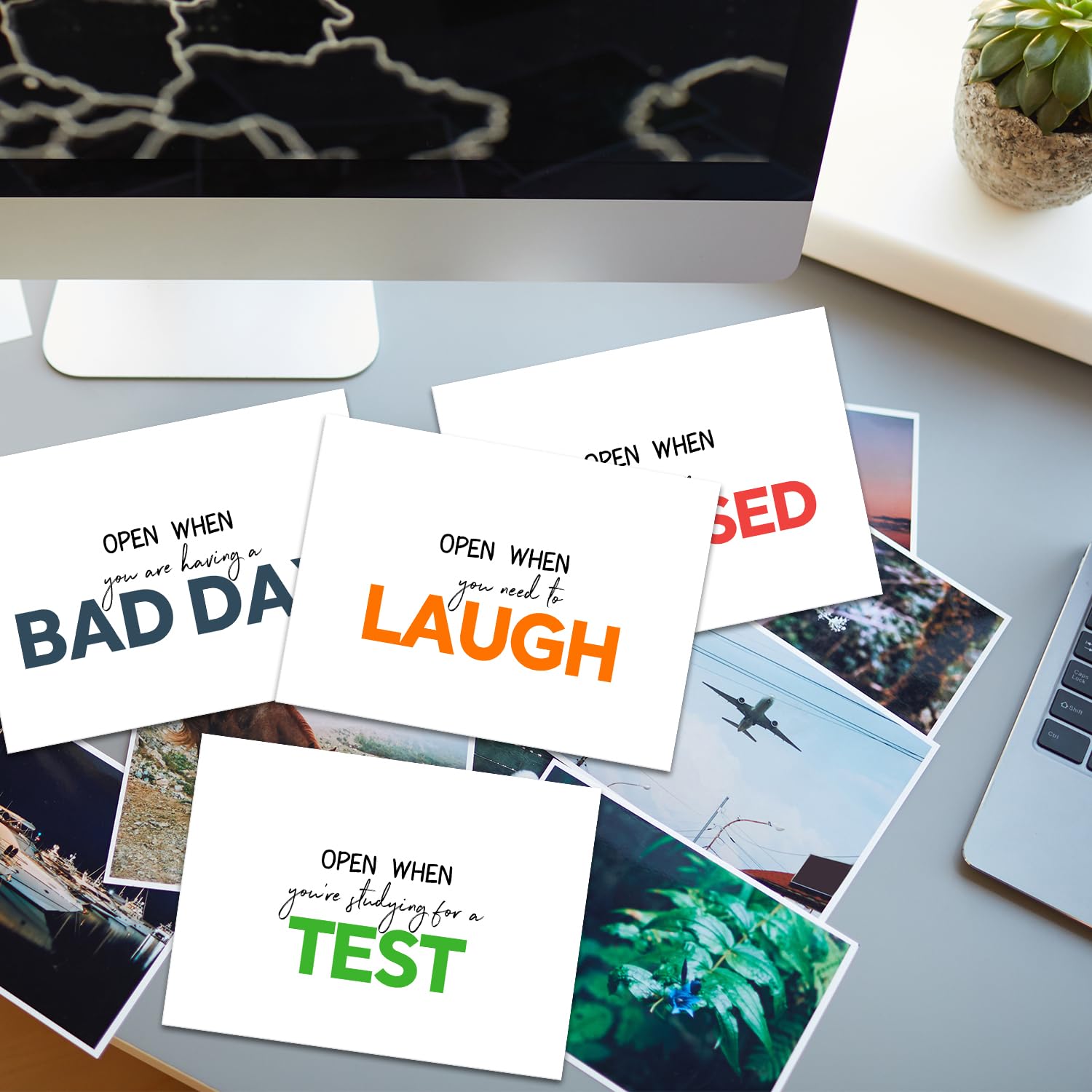 „Open When“-Umschlagset Mit 12 Designs – Emotionale Abschiedsgeschenke Für Tochter, Sohn, Freund Zum Studienstart