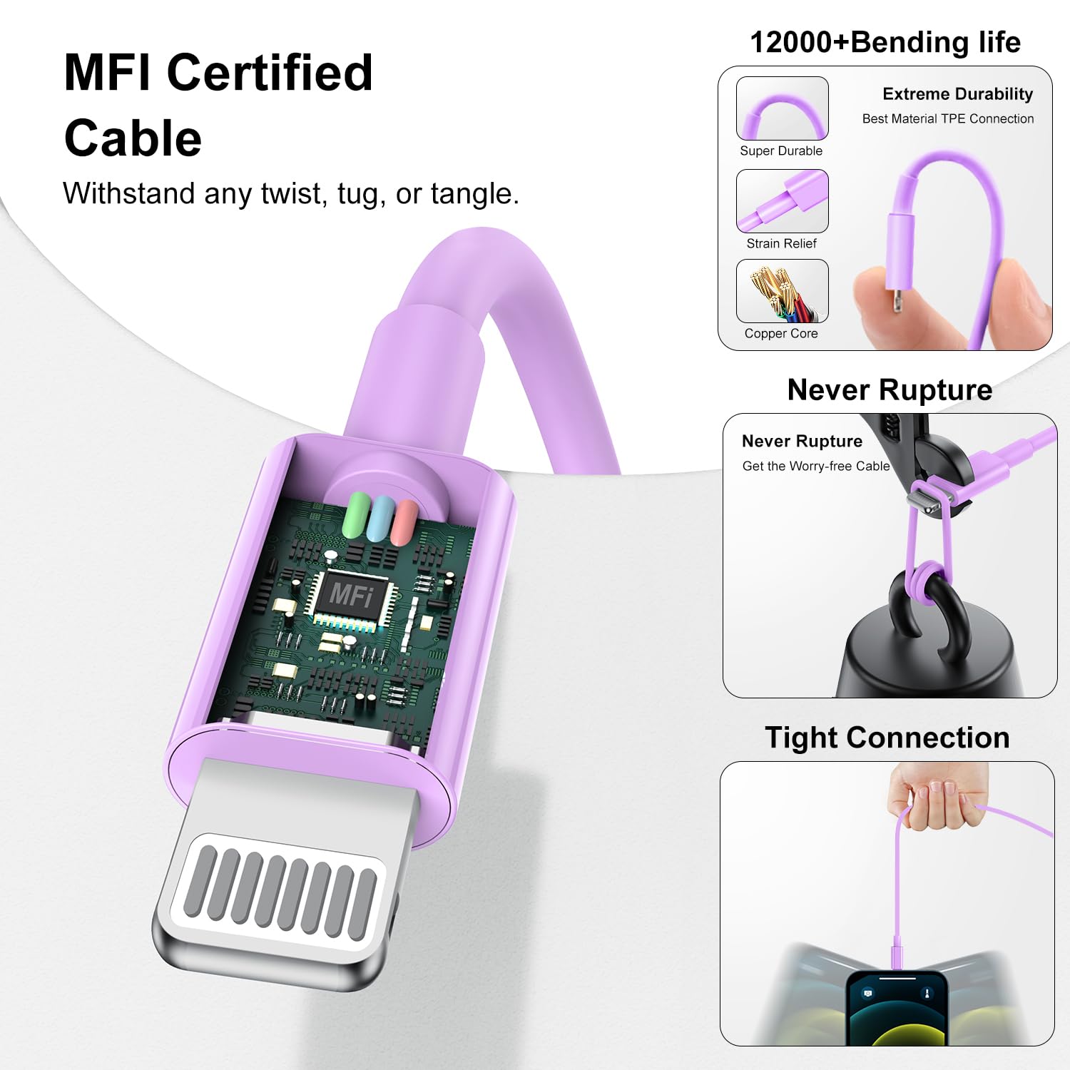 KAIXMZEE Digital AV Adapter 1080P Video 6518