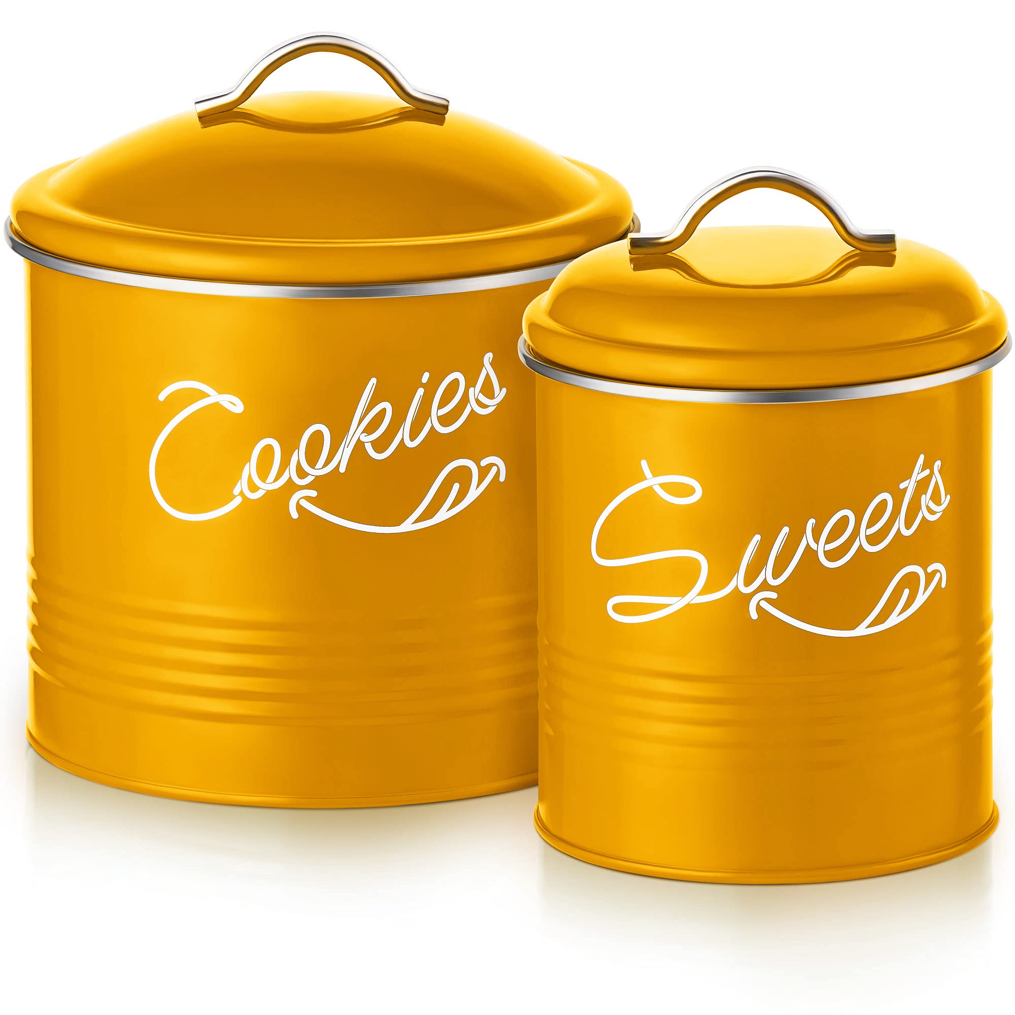 Candy Jar & Cookie Jar for Kitchen counter Farmhouse Kitchen Jars for Storage of Your Favorite