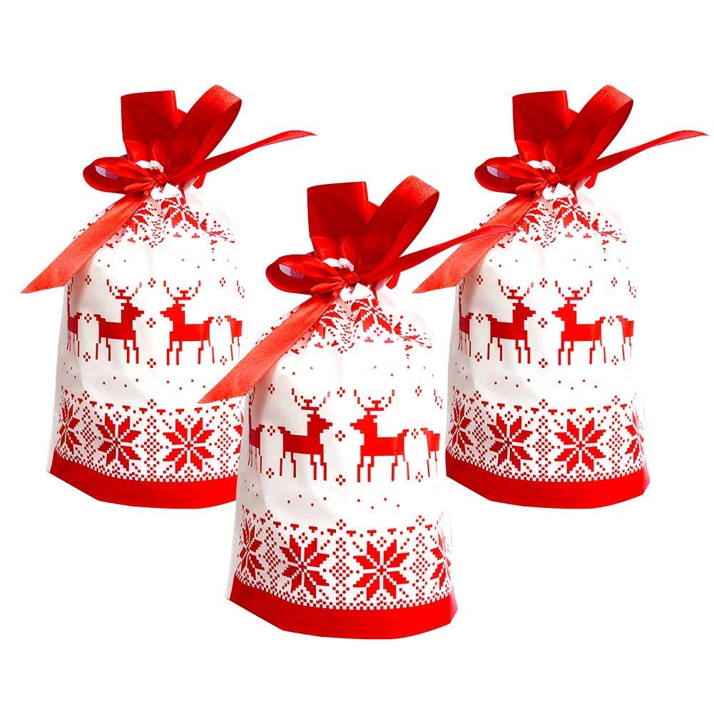 Plastic christmas wrapping bags Clearance