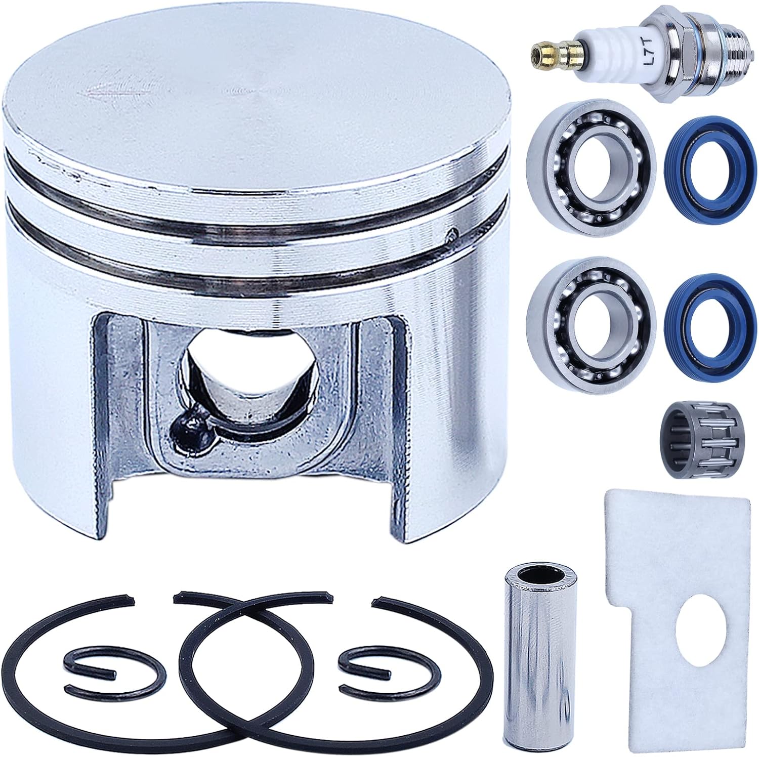 Atunee 38mm Piston Crankshaft Oil Seal Bearing Air Filter for Stihl 017 018 021 023