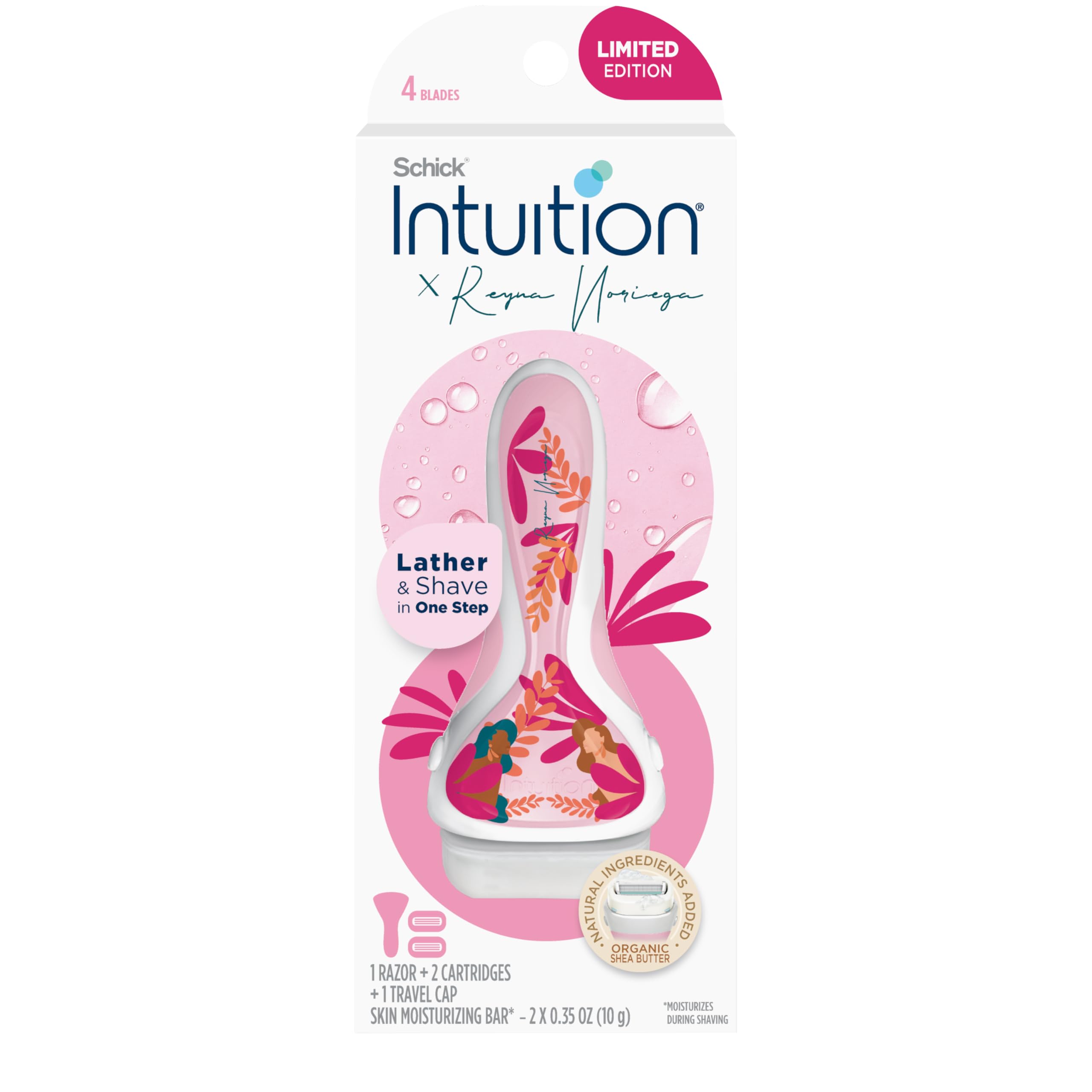 Intuition Reyna Noriega Razor Kit, 1 Razor + 2 Blades