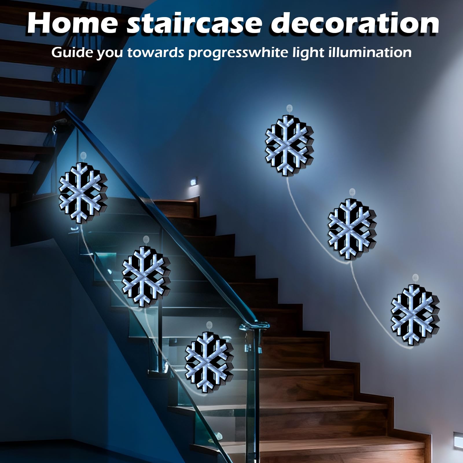 Snapklik.com : LED Christmas Decoration-3 Pack Window Lights,3D ...