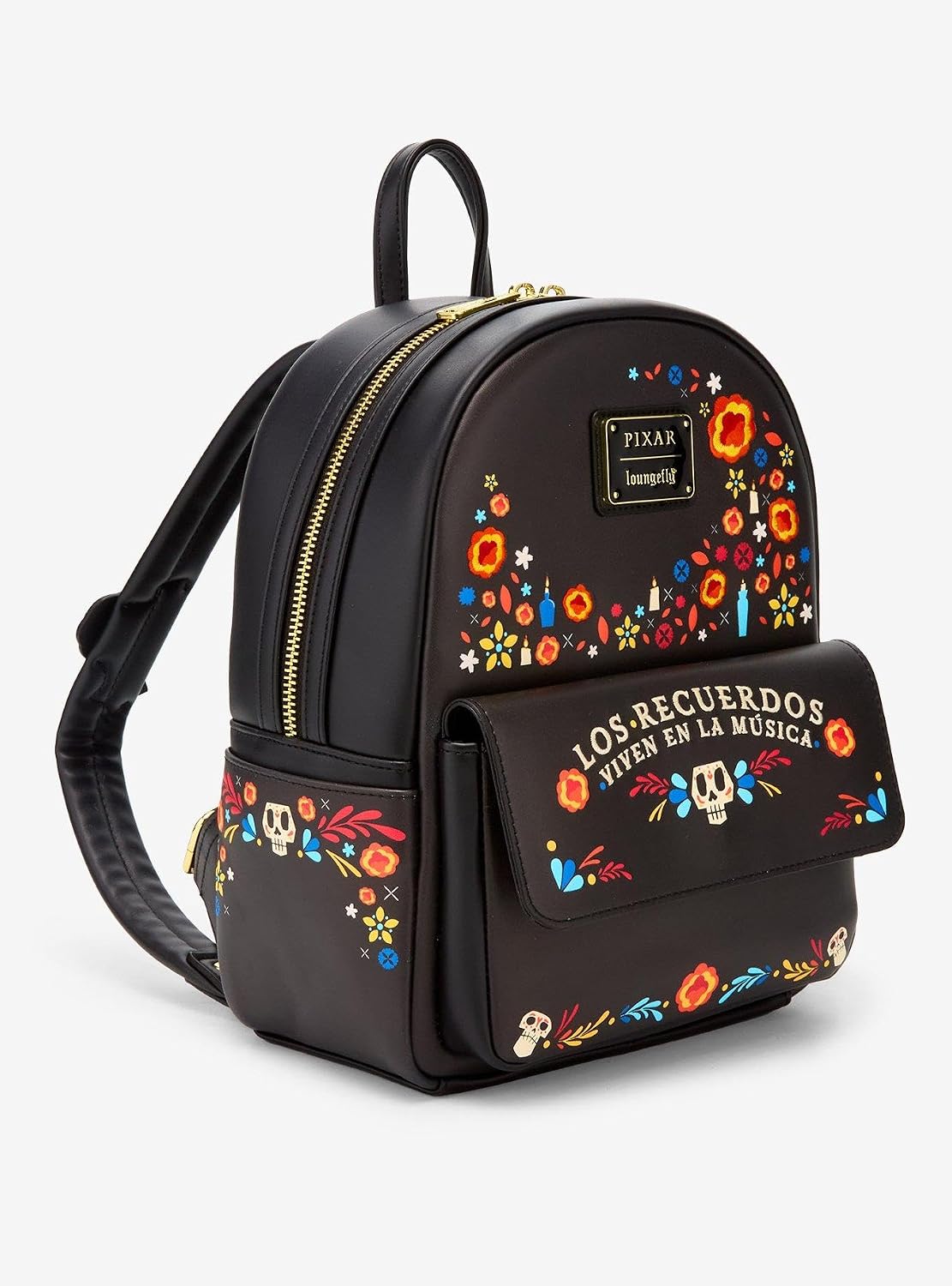 Loungefly Disney Pixar Coco Floral Mini Backpack (BoxLunch 10th Anniversary Edition) - BoxLunch Exclusive MULTI NONE