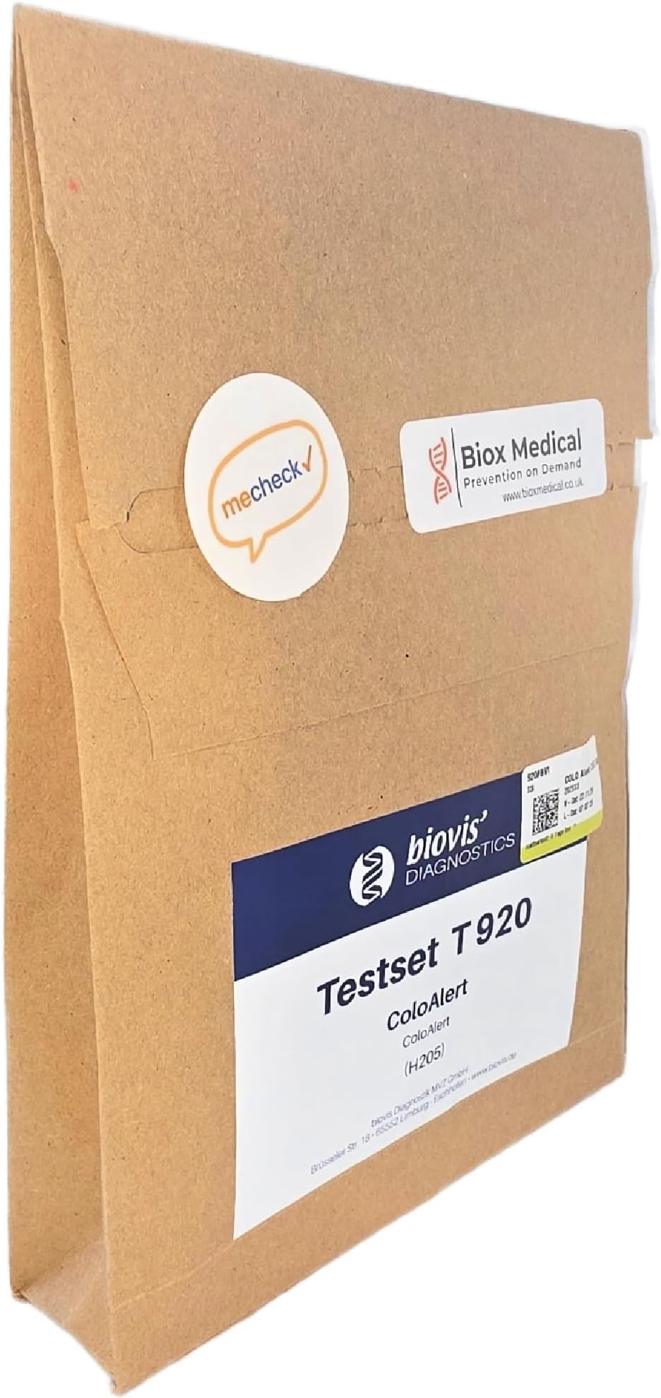 ColoAlert Bowel/Colorectal Cancer Screening Solution to detect DNA Changes and Blood in The Stool. Certified Labs and CE IVD and MRHA Approved