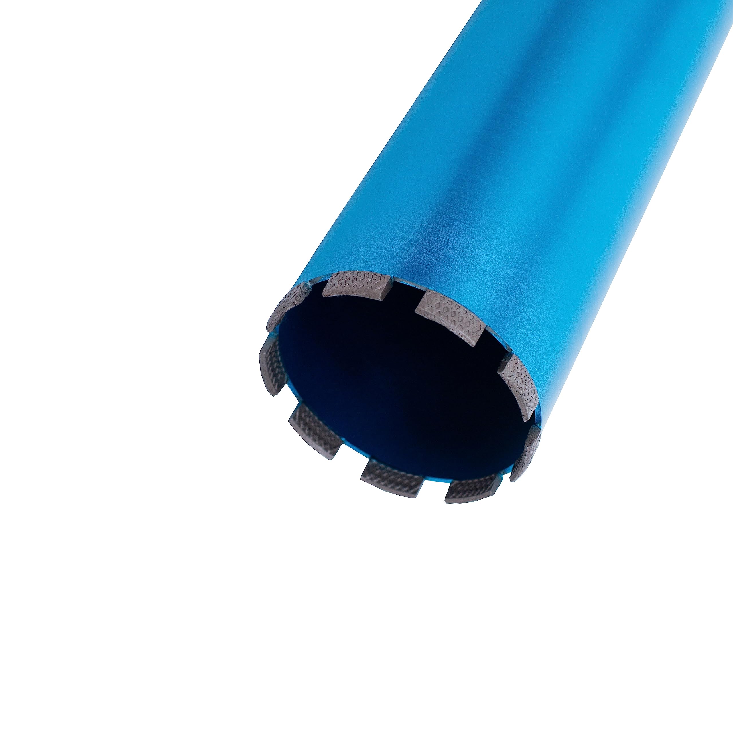 Punte per carotaggio a umido da 4-1/4 pollici, punta per carotaggio con profondità di foratura di 14", punta per carotaggio con filettatura da 1-1/4"-7 per calcestruzzo, calcestruzzo armato, mattoni
