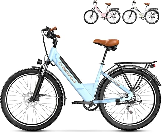 1000W Ebikes for Adults，80 Miles Max Range Removable Battery Ebike，26" Electric Bike for Adults Adult Electric Bike for Commute（7-Speed）