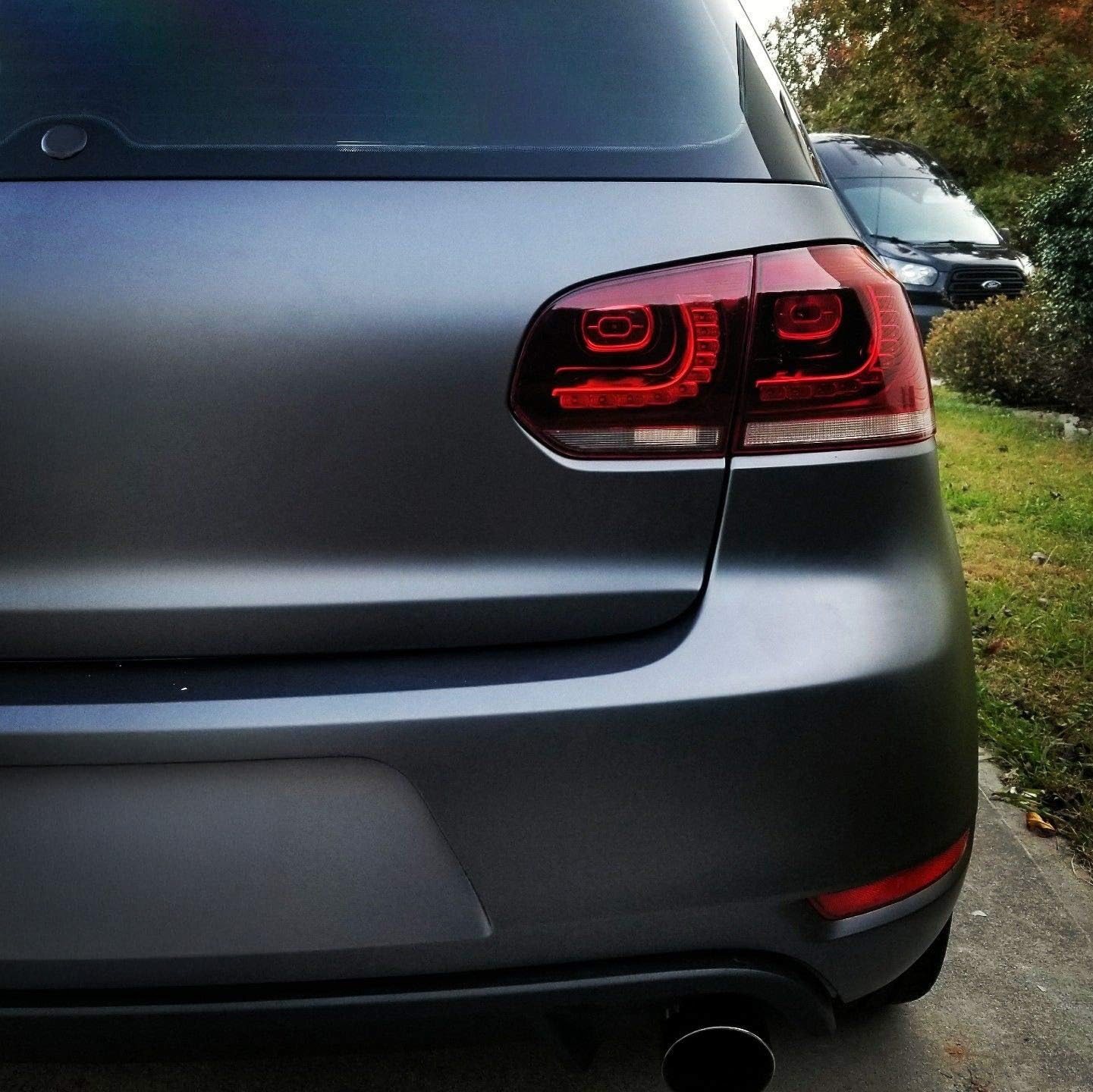 Matte Gun Metal Grey Vinyl Wrap Roll z technologią Air Release (45 cm x 1,5 m)
