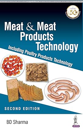 MEAT & MEAT PRODUCTS TECHNOLOGY INCLUDING POULTRY PRODUCTS TECHNOLOGY