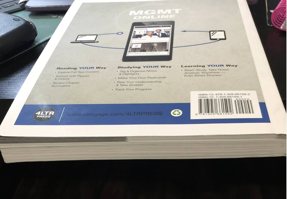 MGMT (with MGMT Online, 1 term (6 months) Printed Access