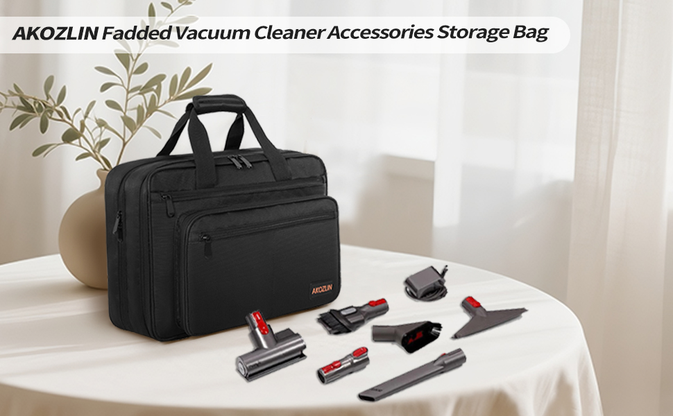 Amazon.com: AKOZLIN Padded Vacuum Cleaner Accessories Storage Bag