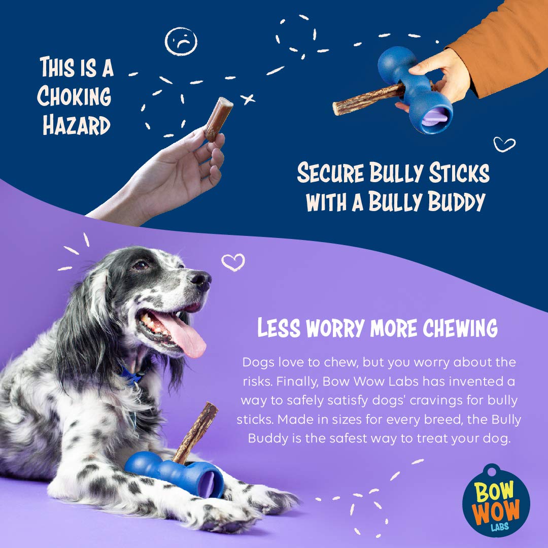 Bow Wow Labs Bully Buddy Starter Kit AntiChoking Bully Stick Safety