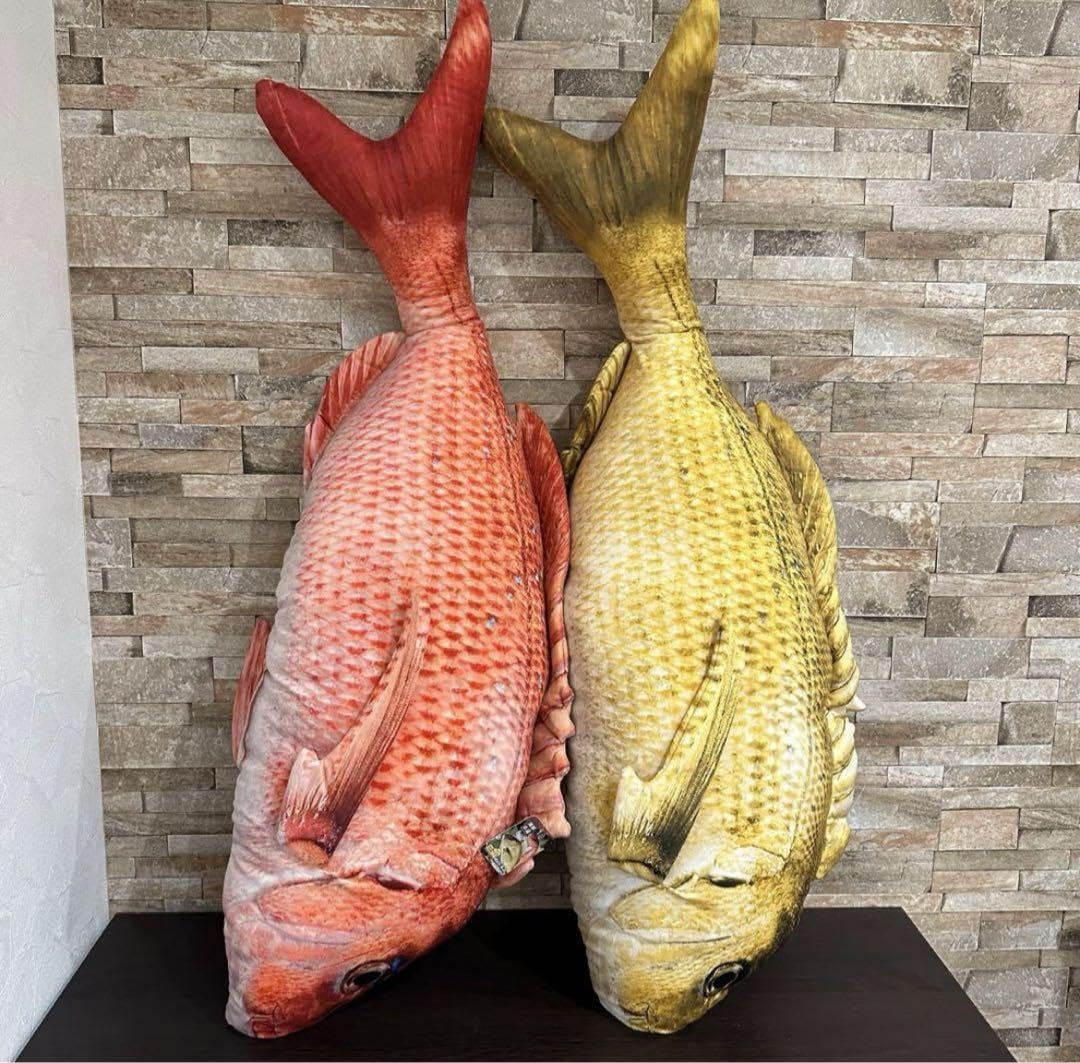 Amazon.co.jp: 海鮮市場 鯛金 大金 ぬいぐるみ : おもちゃ