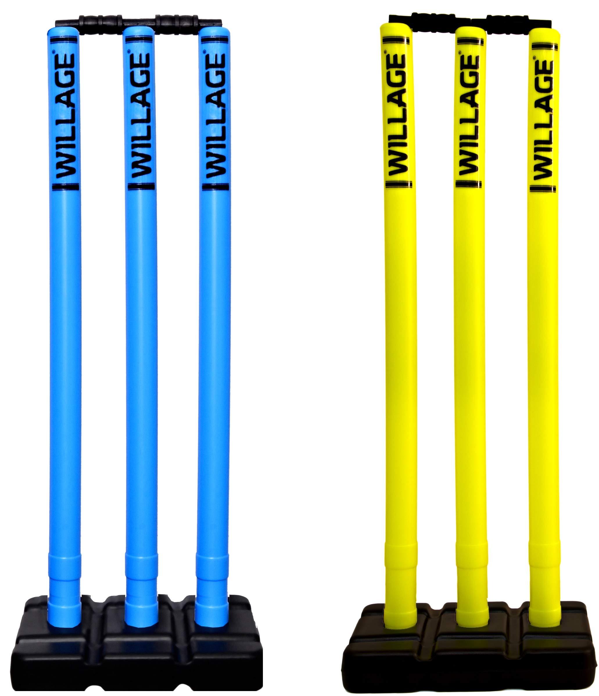 WILLAGE® Cricket Stumps Set of 2, Cricket Wicket, Plastic Wickets, Cricket Plastic Stumps (B08YXSDL7J) Amazon Price History, Amazon Price Tracker