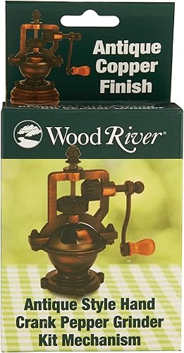 Miniatura 3 de Woodriver Kit de proyecto - Mecanismo antiguo de molinillo de pimienta de manivela
