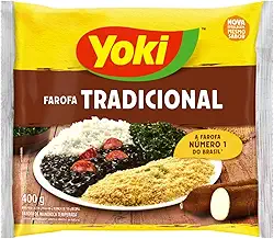 YOKI Farofa De Mandioca Tradicional Yoki Pacote 400G