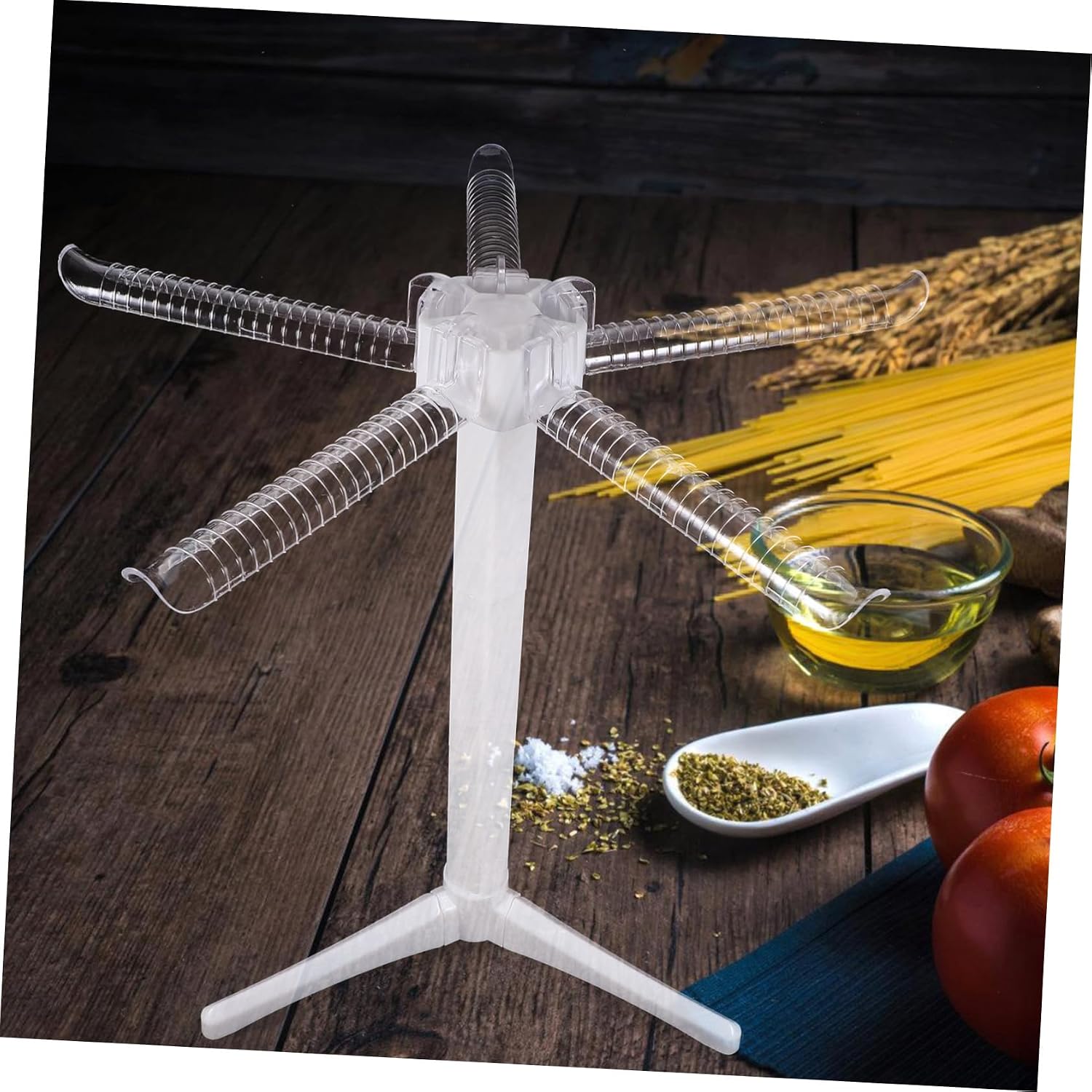 Wall Mounted Pasta Drying Rack for Hanging Noodles, Space Saving image 4