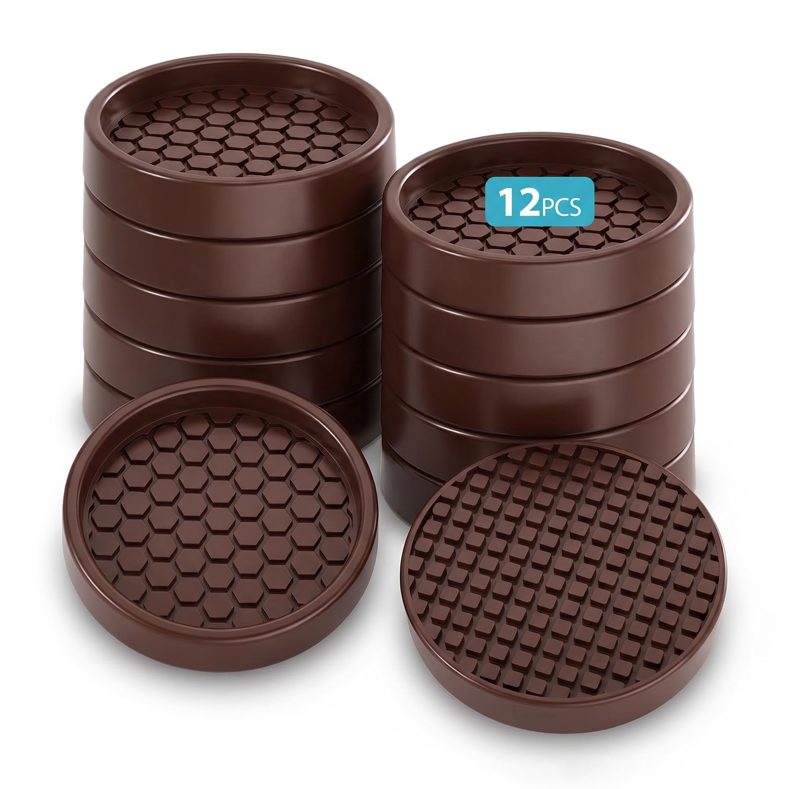 Posavasos de goma para muebles que protegen tus suelos de madera contra arañazos de sillas