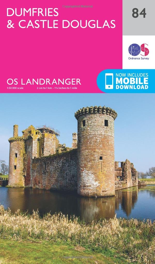 Dumfries & Castle Douglas by Ordnance Survey (Sheet map, folded)