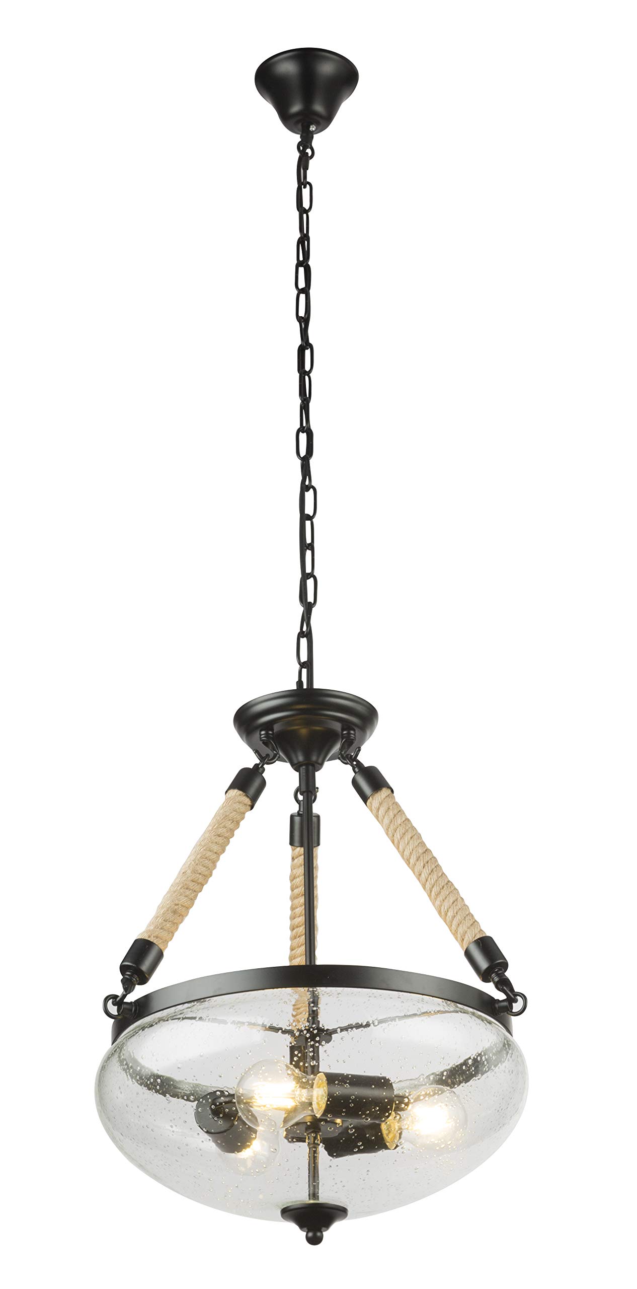 Globo Pendant Light Ulleu, Black