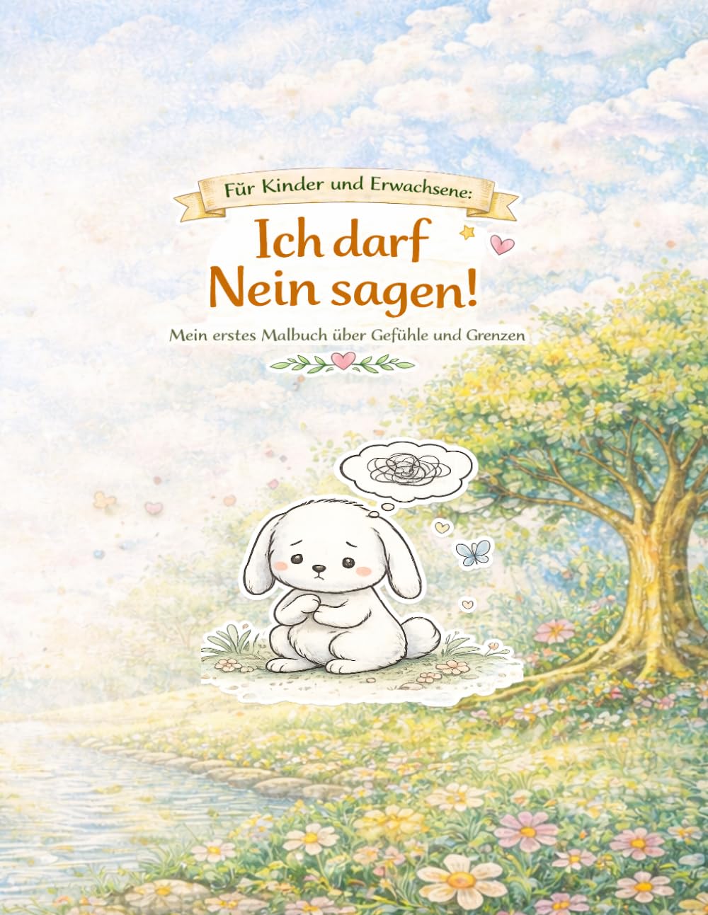 Ich darf Nein sagen!: Mein erstes Malbuch über Gefühle und Grenzen