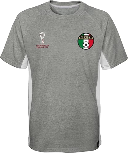 Miniatura 30 de Outerstuff International Soccer Camiseta clásica de manga corta para hombres de la Copa Mundial de la FIFA