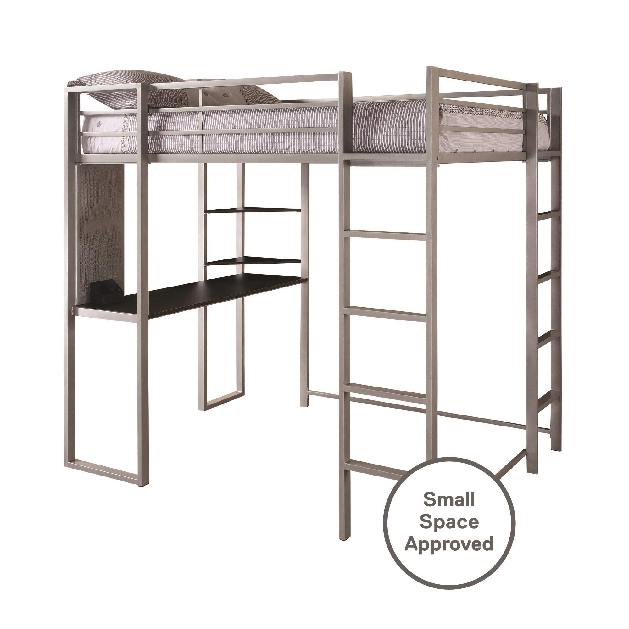 DHP Adobe Loft Bed, Silver, Full Buy Online in India at Desertcart