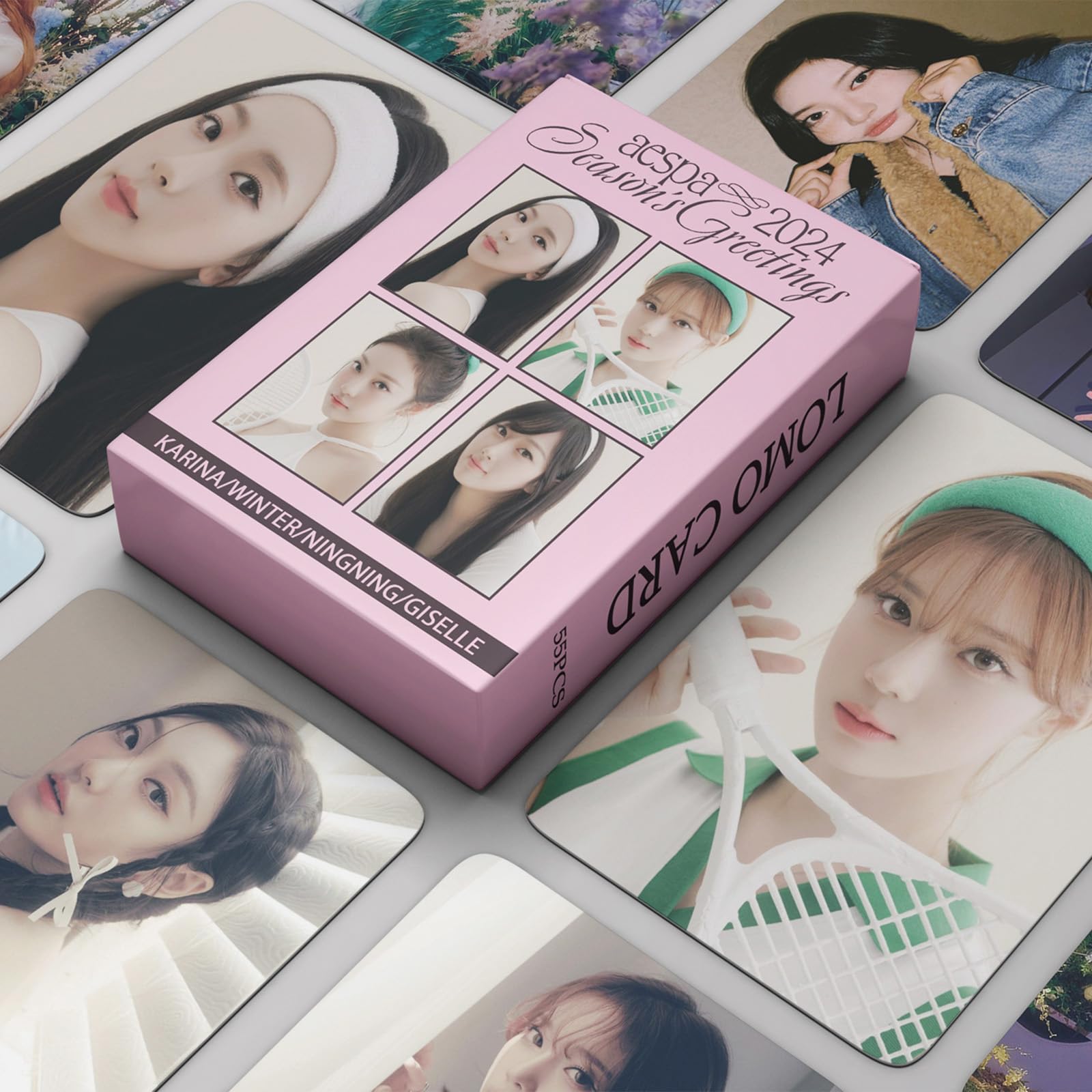 aespa season's greeting 2024  トレカセット AESPA 2024 SEASON'S GREETINGS random Trading PHOTOCARD set