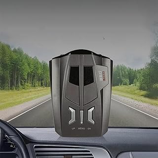 Radar Detectors for Cars, Vehicle Speed Detector Device, 2 Smart Mode Switching & Remote Warning Vehicle Detection, 360 Degree Detection & 200-800m Distance, Compact Design for All Cars