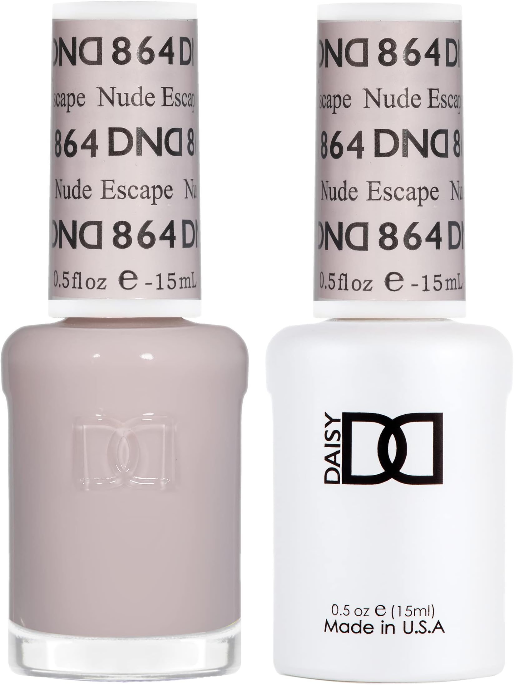 DND Gel Polish Set, Sheer Collection, UV/LED GelPolish and Air Dry Nail Lacquer, Matching Chip-Free Polish Duo, 0.5 Fl Oz Each