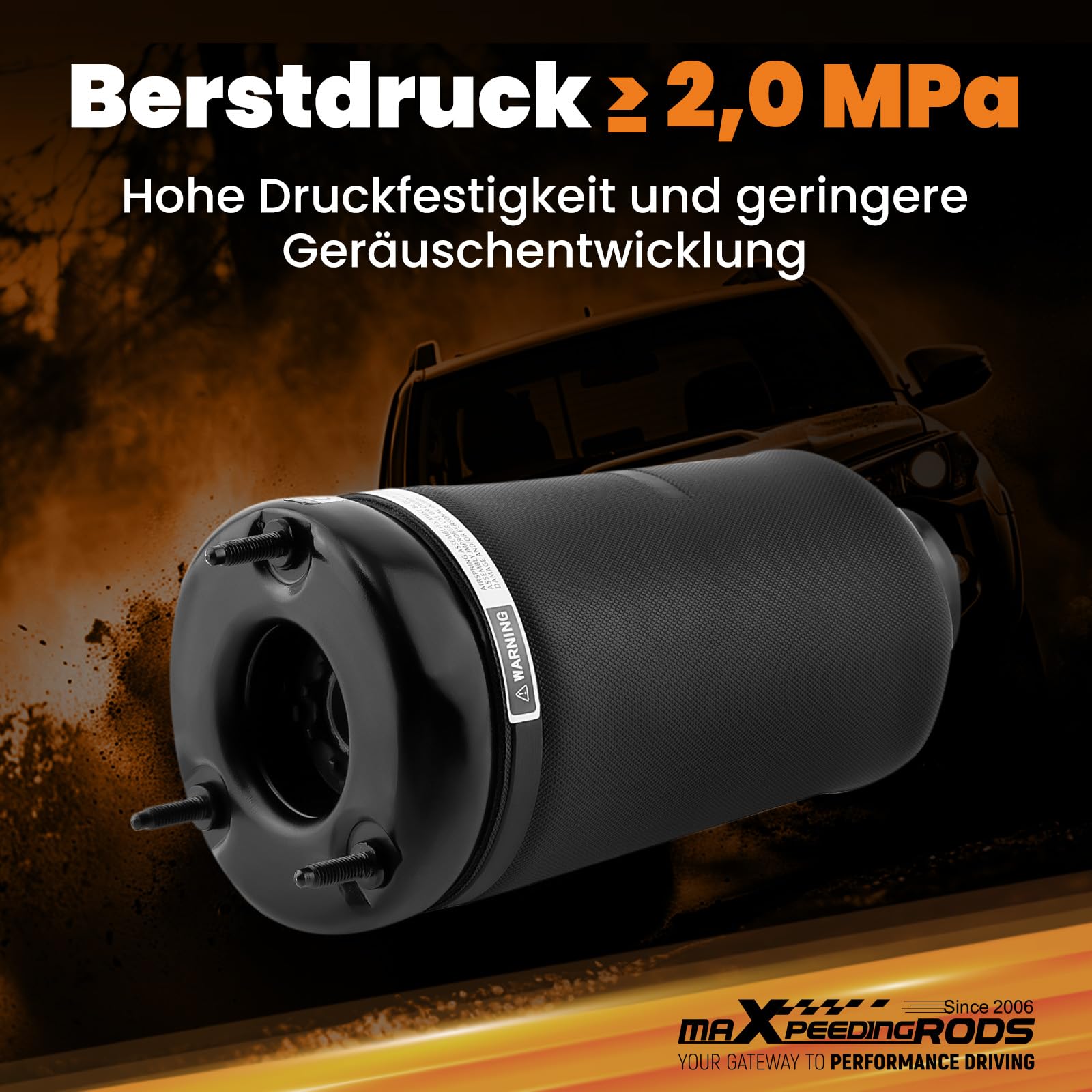 maXpeedingrods Airmatic Luftfederung Luftbalg vorne für W164 ML/GL Klasse 1643206013