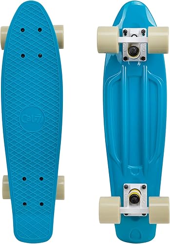 Miniatura 10 de Cal 7 - Patineta cruiser mini de plástico completa de 22 pulgadas