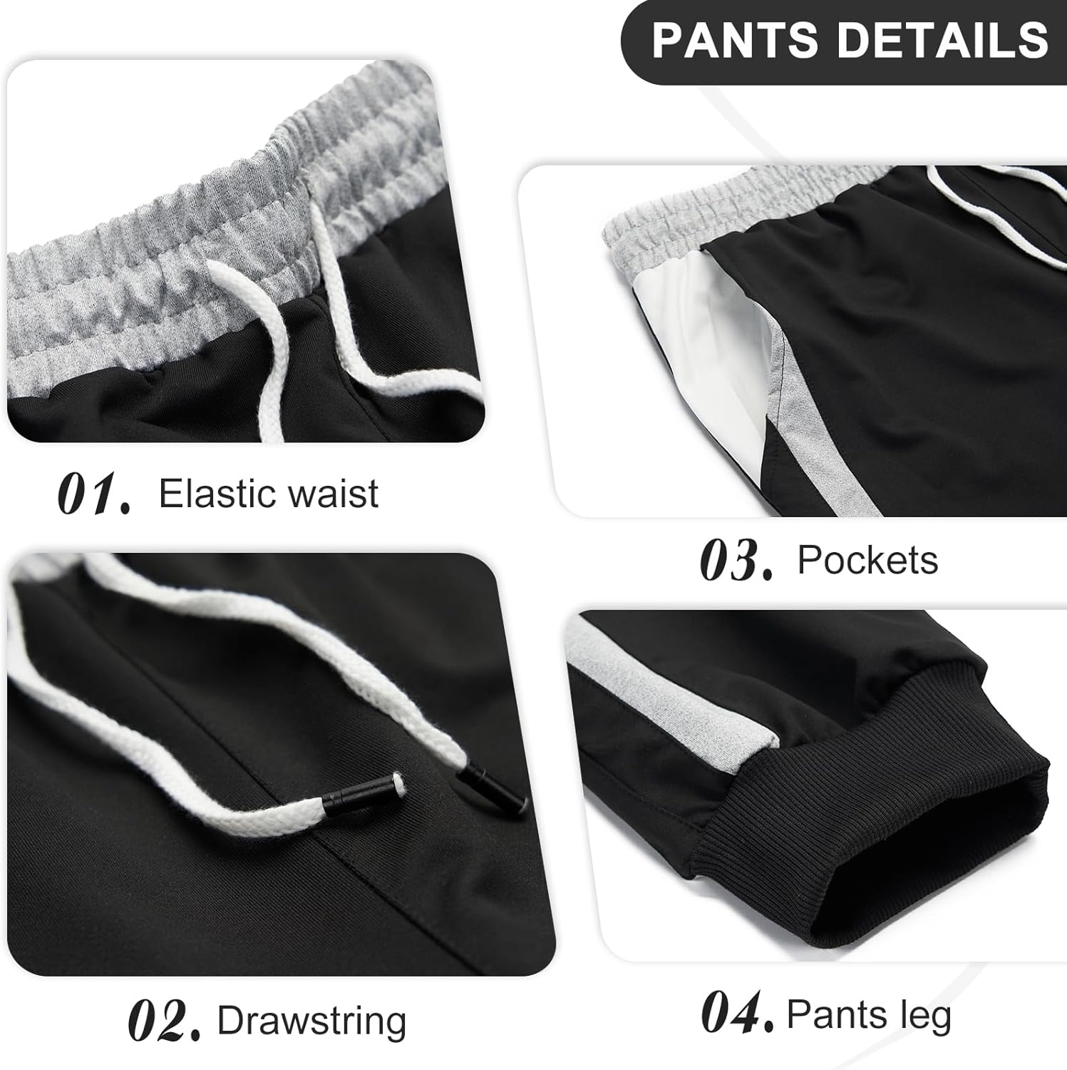 LL Track Suits Mens Sweatsuits for Men Jogging Suits 2 Piece Set Hoodie Outfits - Image 7