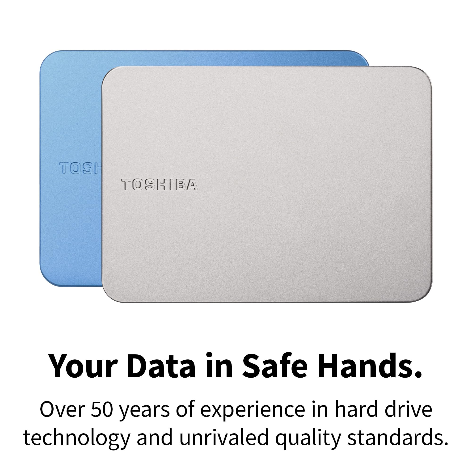 Toshiba Canvio Flex 1TB metallic blue